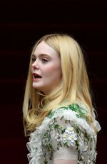 ELLE FANNING at The Roads Not Taken Photocall 02/26/2020