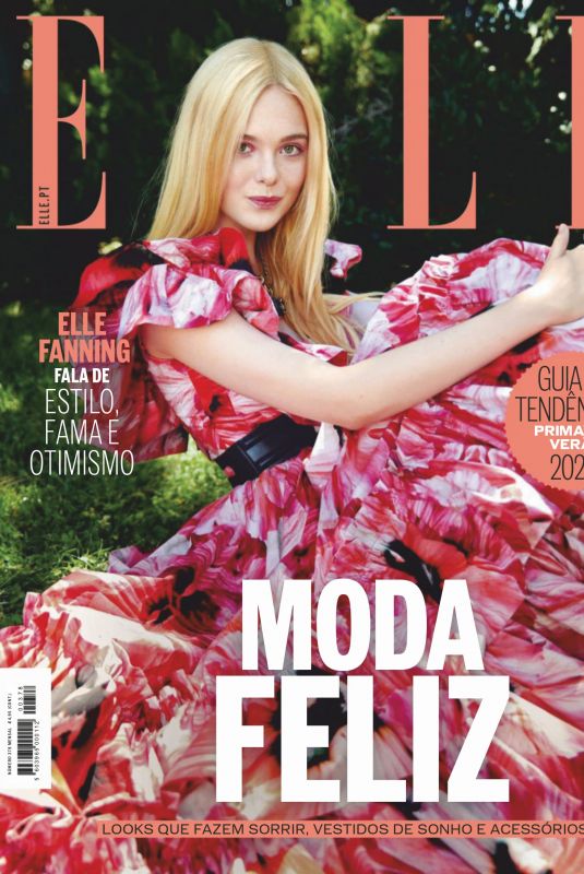 ELLE FANNING in Elle Magazine, Portugal March 2020