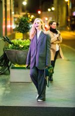 ELLE FANNING Out and About in Berlin 02/27/2020