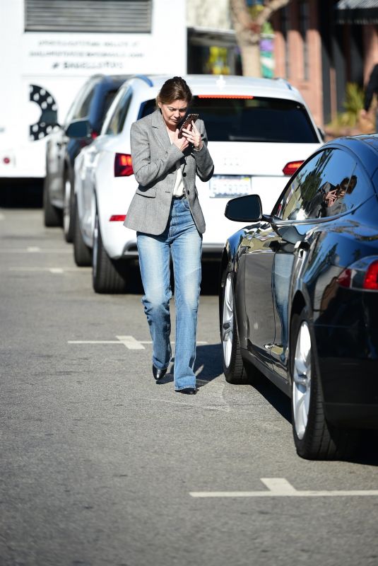 ELLEN POMPEO Out Shopping in Studio City 02/20/2020