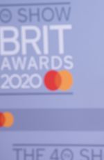 ELLIE GOULDING at Brit Awards 2020 in London 02/18/2020