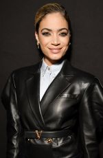 ELODIE at Versace Show at Milan Fashion Week 02/21/2020
