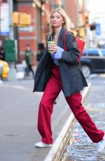 ELSA HOKS Out and About in New York 02/27/2020