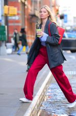 ELSA HOKS Out and About in New York 02/27/2020