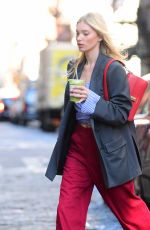 ELSA HOKS Out and About in New York 02/27/2020