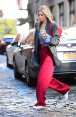 ELSA HOKS Out and About in New York 02/27/2020