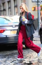 ELSA HOKS Out and About in New York 02/27/2020