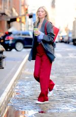ELSA HOKS Out and About in New York 02/27/2020