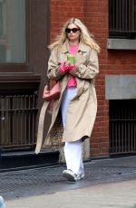 ELSA HOSK in Denim Out in New York 02/27/2020