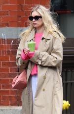 ELSA HOSK in Denim Out in New York 02/27/2020