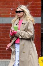 ELSA HOSK in Denim Out in New York 02/27/2020