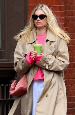 ELSA HOSK in Denim Out in New York 02/27/2020
