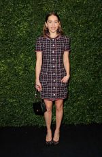 EMILIA CLARKE at Charles Finch and Chanel Pre-Bafta Party in London 02/01/2020