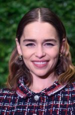 EMILIA CLARKE at Charles Finch and Chanel Pre-Bafta Party in London 02/01/2020