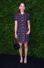 EMILIA CLARKE at Charles Finch and Chanel Pre-Bafta Party in London 02/01/2020