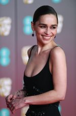 EMILIA CLARKE at EE British Academy Film Awards 2020 in London 02/01/2020