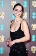 EMILIA CLARKE at EE British Academy Film Awards 2020 in London 02/01/2020