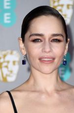 EMILIA CLARKE at EE British Academy Film Awards 2020 in London 02/01/2020