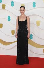 EMILIA CLARKE at EE British Academy Film Awards 2020 in London 02/01/2020