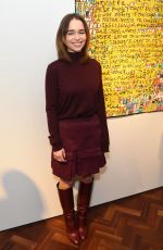 EMILIA CLARKE at Gommie Exhibition at Messums in London 02/08/2020
