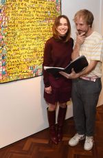 EMILIA CLARKE at Gommie Exhibition at Messums in London 02/08/2020