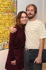 EMILIA CLARKE at Gommie Exhibition at Messums in London 02/08/2020