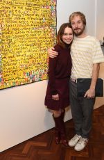 EMILIA CLARKE at Gommie Exhibition at Messums in London 02/08/2020