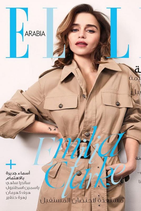EMILIA CLARKE in Elle Magazine, Arabia February 2020