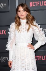 EMILIA JONES at Locke & Key Series Premiere in Hollywood 02/05/2020