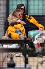 EMILY RATAJKOWSKI and Sebastian Bear McClard Out in New York 02/16/2020