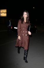 EMILY RATAJKOWSKI Arrives at Prada Dinner at Fondazione Prada in Milan 02/20/2020