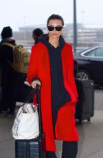 EMILY RATAJKOWSKI at JFK Airport in New York 02/18/2020