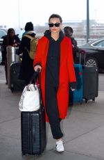 EMILY RATAJKOWSKI at JFK Airport in New York 02/18/2020