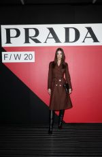 EMILY RATAJKOWSKI at Prada Fashion Show at MFW in Milan 02/20/2020