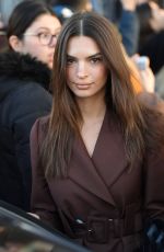 EMILY RATAJKOWSKI at Prada Fashion Show at MFW in Milan 02/20/2020