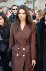 EMILY RATAJKOWSKI at Prada Fashion Show at MFW in Milan 02/20/2020