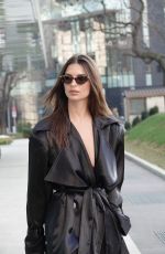 EMILY RATAJKOWSKI Out and About in Milan 02/19/2020