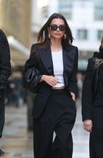 EMILY RATAJKOWSKI Out in Milan 02/20/2020