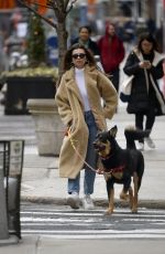EMILY RATAJKOWSKI Out with Colombo in New York 02/16/2020