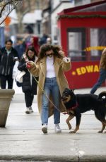 EMILY RATAJKOWSKI Out with Colombo in New York 02/16/2020