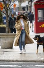 EMILY RATAJKOWSKI Out with Colombo in New York 02/16/2020