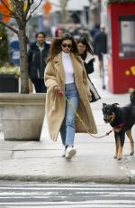 EMILY RATAJKOWSKI Out with Colombo in New York 02/16/2020