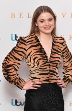EMILY REID at Belgravia Photocall in London 02/17/2020