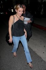 EMMA ROBERTS at Madeo Restaurant in Beverly Hills 01/31/2020