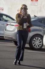 EMMA ROBERTS Leaves Blue Bottle Coffee in Los Angeles 02/07/2020