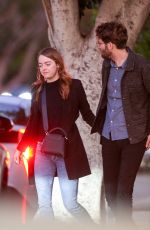 EMMA STONE and Dave McCary Out in Los Angeles 02/26/2020