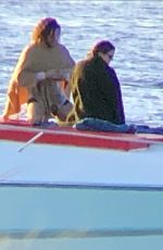 EMMA WATSON and Her Boyfriend on a Boat in Formentera 02/14/2020