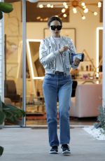 EMMY ROSSUM Leaves Balayage by Nancy Braun in Beverly Hills 02/07/2020