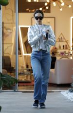 EMMY ROSSUM Leaves Balayage by Nancy Braun in Beverly Hills 02/07/2020