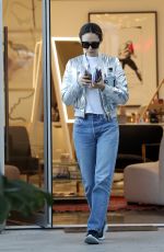 EMMY ROSSUM Leaves Balayage by Nancy Braun in Beverly Hills 02/07/2020